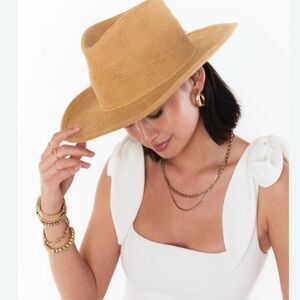 Free People Lack of Color Tan Shady Cowboy Hat(Size XL 61CM)